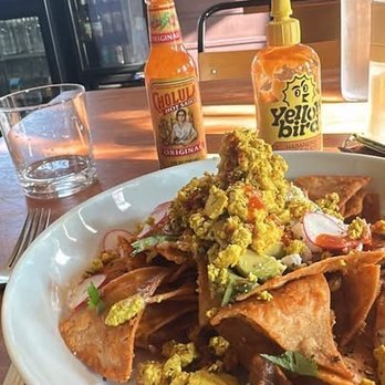 Revolution Winery & Kitchen - Vegan chilaquiles - Vegan Near Me - Sacramento, California Revolution Winery & Kitchen - Vegan chilaquiles - Vegan Near Me - Sacramento, California