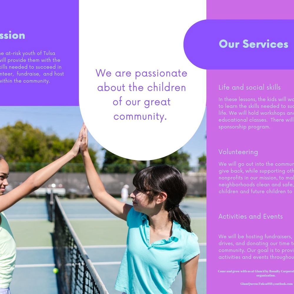 Glam'd by Royalty Corporation - social services organization in Tulsa, OK