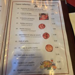 Méson El Cid - 3. Seite, warme Tapas.