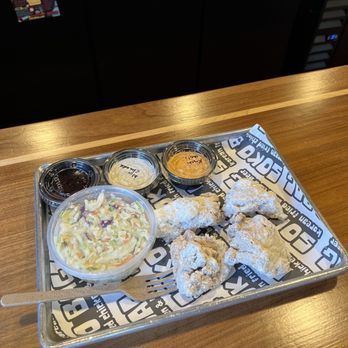 Soko Bag - Snow (cheddar cheese) 1/2 LB AND coleslaw. The kimchi mayo was my fav - Korean Near Me - Phoenixville, Pennsylvania