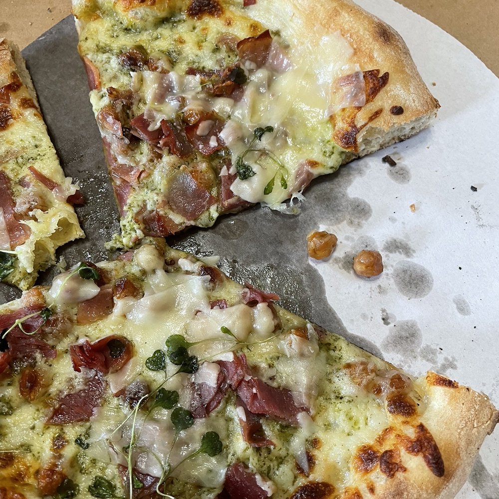 Pryor’s Pizza Kitchen - What I received: chickpeas on pizza? And a lack of arugula - Pizza Near Me - Norman, Oklahoma Pryor’s Pizza Kitchen - What I received: chickpeas on pizza? And a lack of arugula - Pizza Near Me - Norman, Oklahoma