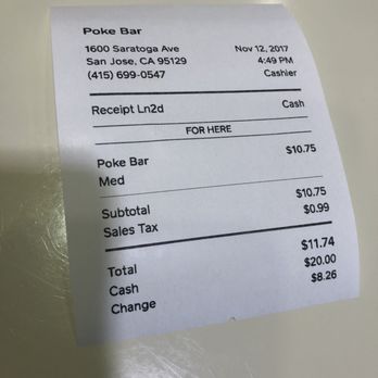 Poké Bar - Hawaiian Near Me - San Jose, California