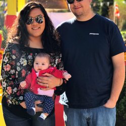 Cambodian Cultural Center - Hubby and our baby