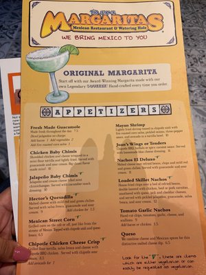 Menu photo 1 Margaritas Mexican Restaurant Northborough, MA Menu photo 1 Margaritas Mexican Restaurant Northborough, MA