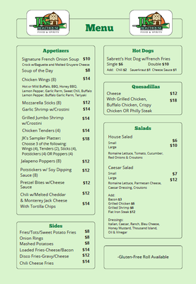 Menu photo 1 JK's Boathouse Belleville, NJ