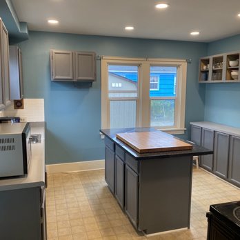 MC Drywall And Painting - After: new ceiling and kitchen paint. - Drywall Installation & Repair Near Me MC Drywall And Painting - After: new ceiling and kitchen paint. - Drywall Installation & Repair Near Me