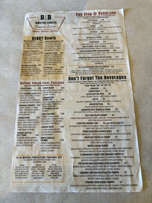 Menu photo 3 BrunchBox Sayreville, NJ
