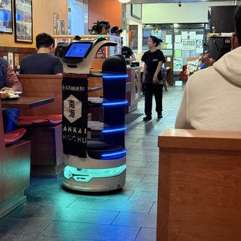 Kouraku - I had human service but there's a pleasant robot helper as well - Japanese Near Me - Los Angeles, California Kouraku - I had human service but there's a pleasant robot helper as well - Japanese Near Me - Los Angeles, California