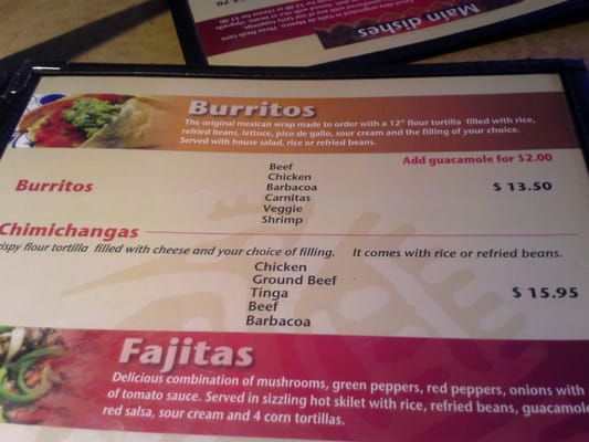 Menu photo 1 Chile & Agave Mexican Grill St. Catharines, ON Menu photo 1 Chile & Agave Mexican Grill St. Catharines, ON