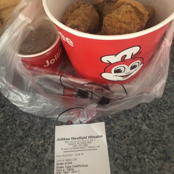 Jollibee - $13 bucket - 4 thighs, 2 legs, gravy - Chicken Shop Near Me - Wheaton, Maryland