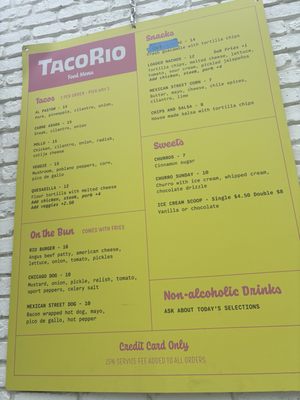 Menu photo 2 TacoRio Chicago, IL Menu photo 2 TacoRio Chicago, IL