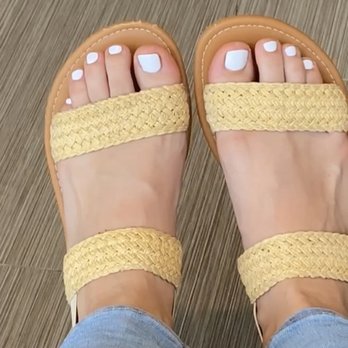 Fairmont Nails & Spa - White Toes! - Nail Salons Near Me - Pasadena, Texas