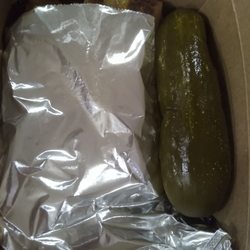Pickle and Cuban Sandwich