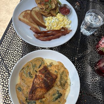 Poach Social - SALMON POLENTA POACH SOCIAL COMBO - Breakfast & Brunch Near Me - Atlanta, Georgia Poach Social - SALMON POLENTA POACH SOCIAL COMBO - Breakfast & Brunch Near Me - Atlanta, Georgia