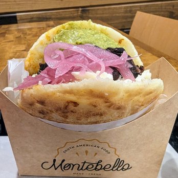 Montebello - Delicious chicken arepa - Food Trucks Near Me - Saint Paul, Minnesota