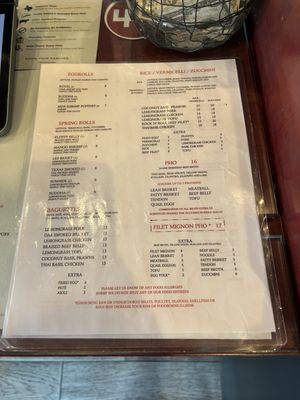 Menu photo 1 LES BA'GET Houston, TX