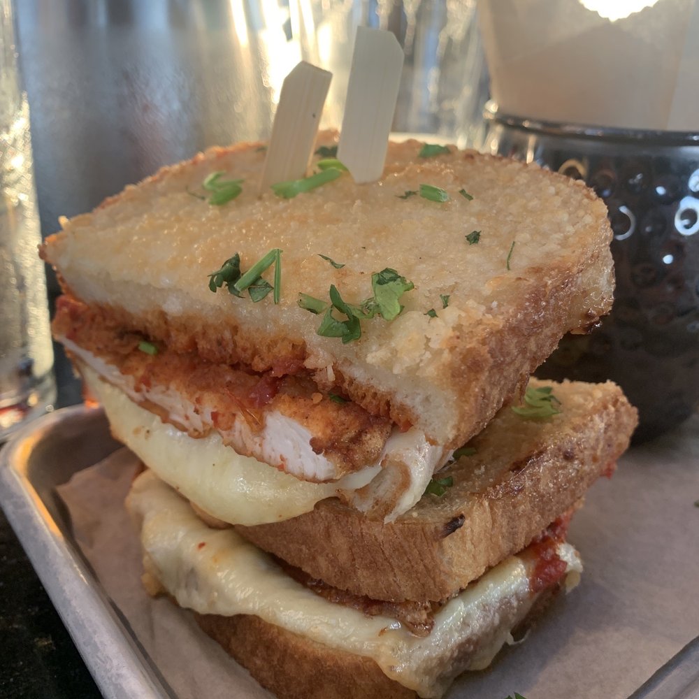 Bar Louie - Carmel - Chicken Parm Grilled Cheese - Bars Near Me - Carmel, Indiana Bar Louie - Carmel - Chicken Parm Grilled Cheese - Bars Near Me - Carmel, Indiana
