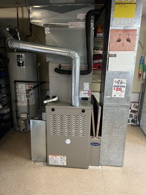 Furnace/AC Installs (Residential) - Seamless installation of a furnace and air conditioning system for year-round comfort. Customized to fit the home’s unique needs and space constraints.