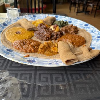 Ethiopian Cuisine Plus - this was the buffet as they called it basically a sample platter, basically with a little bit of everything they got - Ethiopian Near Me - St. John's, Newfoundland and Labrador Ethiopian Cuisine Plus - this was the buffet as they called it basically a sample platter, basically with a little bit of everything they got - Ethiopian Near Me - St. John's, Newfoundland and Labrador