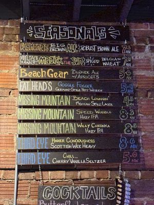 Menu photo 1 Voodoo Brewery Cleveland Cleveland Heights, OH