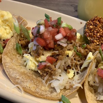Snooze, an A.M. Eatery - Breakfast tacos! - Breakfast & Brunch Near Me - Addison, Texas