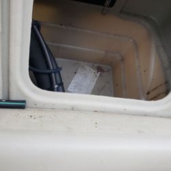 Bubbas Boats - Disgusting under seats to get to life jackets and looks like mold forming on the seats themselves