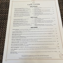 Menu Menu