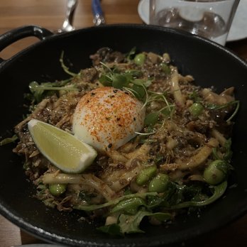 Okini Restaurant & Bar - Yakisoba truffle - Japanese Near Me - Vancouver, British Columbia Okini Restaurant & Bar - Yakisoba truffle - Japanese Near Me - Vancouver, British Columbia