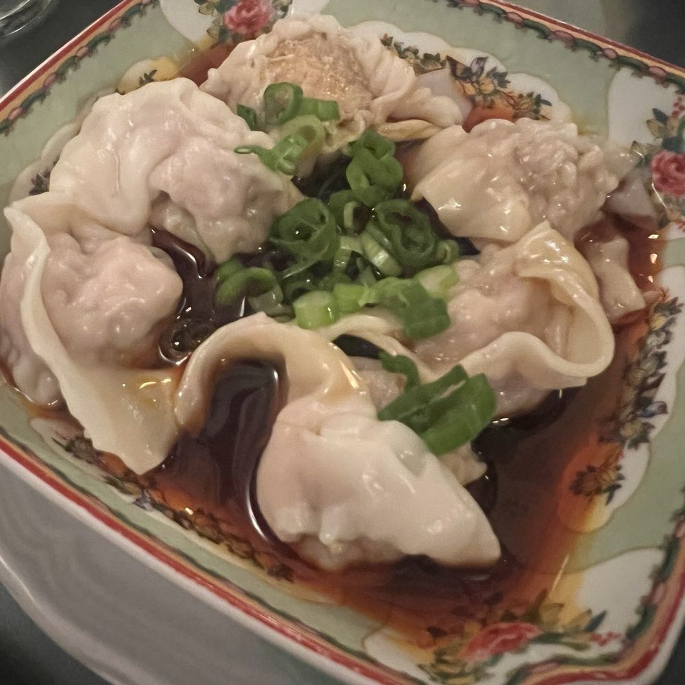 Nomad Tea Parlour - Chilli Wontons - Chinese Near Me - New York, New York Nomad Tea Parlour - Chilli Wontons - Chinese Near Me - New York, New York