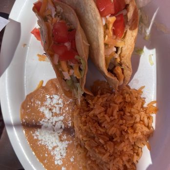 Rosales Mexican Restaurant - Shredded beef taco and carnitas taco meal. - Mexican Near Me - Santa Barbara, California Rosales Mexican Restaurant - Shredded beef taco and carnitas taco meal. - Mexican Near Me - Santa Barbara, California