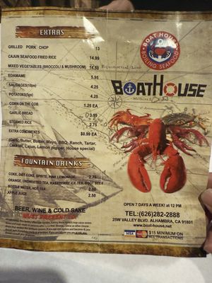 Menu photo 6 Boat House Alhambra, CA