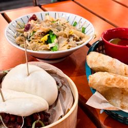 Hawkers Asian Street Food - Chinese BBQ Pork Baos, C.K.T. , & Roti Canai