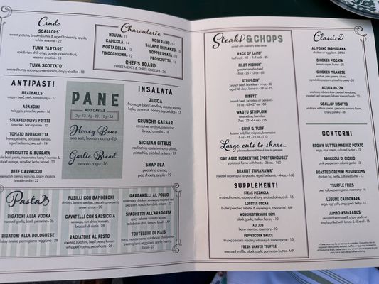 Menu photo 1 Capri Boston, MA Menu photo 1 Capri Boston, MA