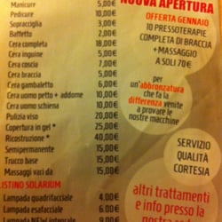 Savio Beauty Center - Listino