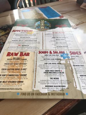 Menu photo 5 Big Sam's Raw Bar Virginia Beach, VA Menu photo 5 Big Sam's Raw Bar Virginia Beach, VA