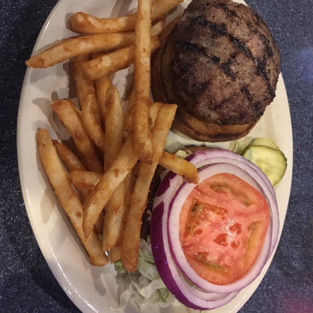 Barnesburg Tavern & Grille - Mac & cheese stuffed burger and beer battered fries. - Sports Bars Near Me - Cincinnati, Ohio Barnesburg Tavern & Grille - Mac & cheese stuffed burger and beer battered fries. - Sports Bars Near Me - Cincinnati, Ohio