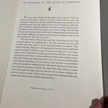 Addison’s Bookstore - Thomas Jefferson on separation of church and state. - Used Bookstore Near Me - Knoxville, Tennessee Addison’s Bookstore - Thomas Jefferson on separation of church and state. - Used Bookstore Near Me - Knoxville, Tennessee