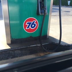 Chevron - Diesel pump with 76 logo.