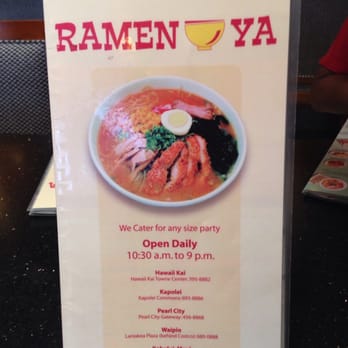 Ramen-Ya - Ramen Near Me - Kapolei, Hawaii Ramen-Ya - Ramen Near Me - Kapolei, Hawaii