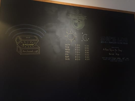 Menu photo 2 Ark and Anchor Hamilton, ON