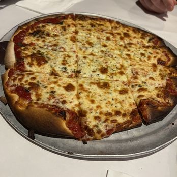 Rosati's Pizza - Cheese pizza add basil - Pizza Near Me - Oconomowoc, Wisconsin