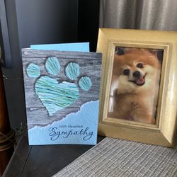 Animal Clinic of Susquehanna - Macy and the sympathy card