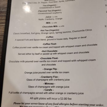 Fork and Spoon - Menu - New American Near Me - New Braunfels, Texas Fork and Spoon - Menu - New American Near Me - New Braunfels, Texas