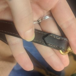The Master Cobbler - Overlapping uneaven stitches