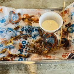 Rio’s Brewing - Remains of my brisket grilled cheese.
