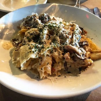 Cucina 503 - Roasted Chicken & Wild Mushroom Pappardelle - Italian Near Me - Martinez, Georgia Cucina 503 - Roasted Chicken & Wild Mushroom Pappardelle - Italian Near Me - Martinez, Georgia