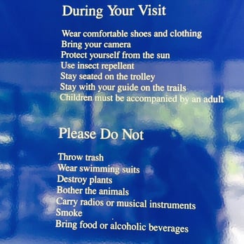 Cabezas de San Juan - Rules for the tour - Tours Near Me - Fajardo, Puerto Rico