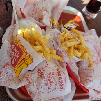 Dog & Suds - a tray of fries and a drink - Diners Near Me - Richmond, Illinois