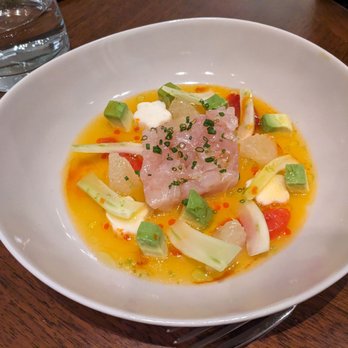 Knife Pleat - Kanpachi. Dec 2022. - French Near Me - Costa Mesa, California Knife Pleat - Kanpachi. Dec 2022. - French Near Me - Costa Mesa, California