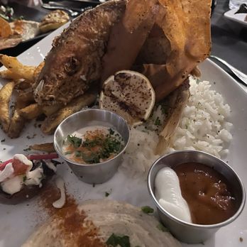 Flames Mediterranean Bar and Grille - Whole Snapper - Mediterranean Near Me - Vero Beach, Florida Flames Mediterranean Bar and Grille - Whole Snapper - Mediterranean Near Me - Vero Beach, Florida